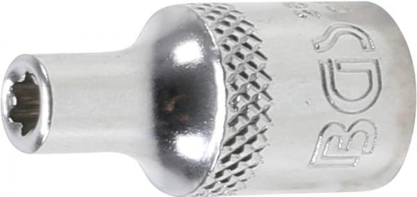 Steckschlüssel-Einsatz | E-Profil | Antrieb Innenvierkant 6,3 mm (1/4") | SW E4