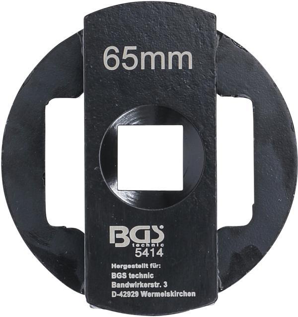Achsmuttern-/Radkapsel-Schlüssel | für BPW-Achsen | SW 65 mm