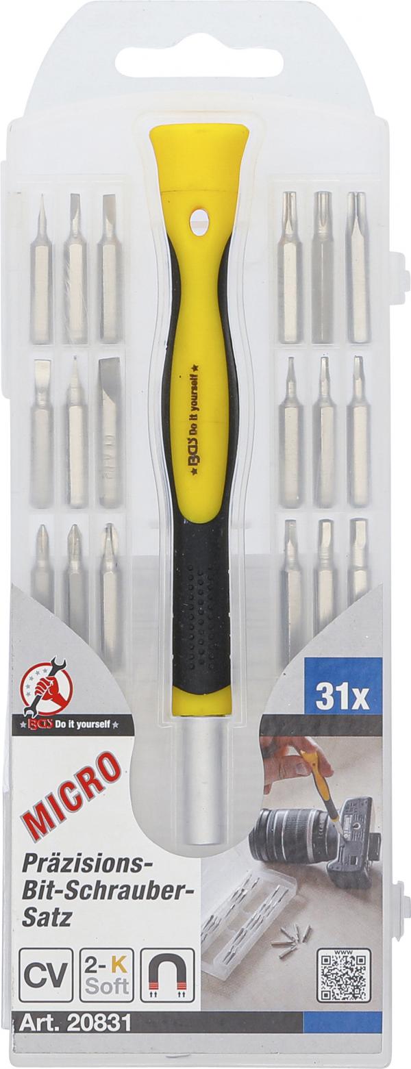 Präzisions-Bit-Schrauber-Satz | 31-tlg.
