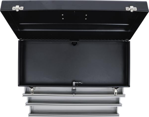 Metall-Werkzeugkoffer, leer | 3 Schubladen