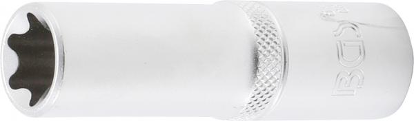 Steckschlüssel-Einsatz E-Profil, tief | Antrieb Innenvierkant 12,5 mm (1/2") | SW E18