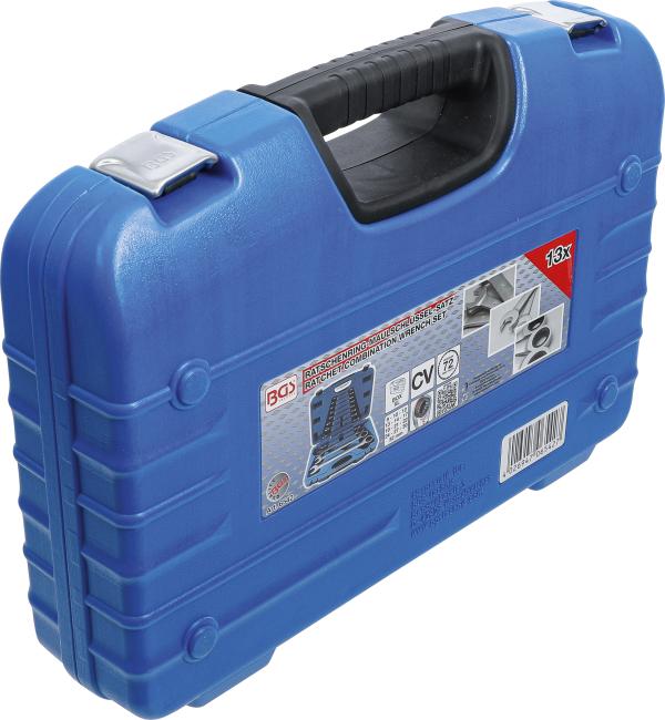 Ratschenring-Maulschlüssel-Satz | SW 8 - 32 mm | 13-tlg.