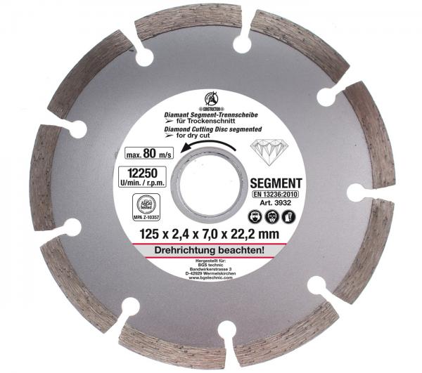 Segment-Trennscheibe | Ø 125 mm