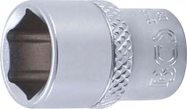 Steckschlüssel-Einsatz Sechskant | Antrieb Innenvierkant 6,3 mm (1/4") | SW 12 mm