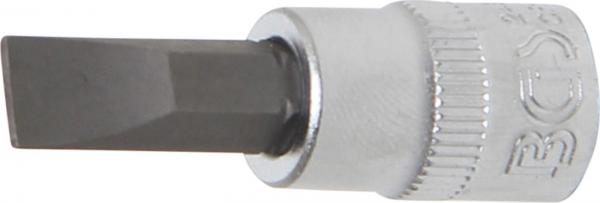 Bit-Einsatz | Antrieb Innenvierkant 6,3 mm (1/4") | Schlitz 7 mm