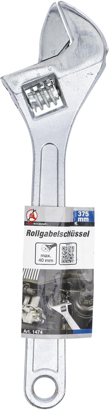 Rollgabelschlüssel | 375 mm | 40 mm