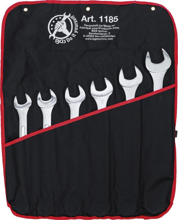 Maul-Ringschlüssel-Satz | XXL | SW 34 - 50 mm | 6-tlg.