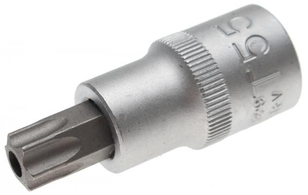 Bit-Einsatz | Antrieb Innenvierkant 12,5 mm (1/2") | T-Profil (für Torx) mit Bohrung T55
