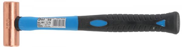 Kupferhammer | Fiberglasstiel | Ø 32 mm | 680 g (1.5 lb) - Kopf