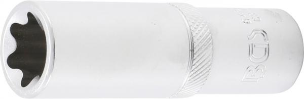 Steckschlüssel-Einsatz E-Profil, tief | Antrieb Innenvierkant 12,5 mm (1/2") | SW E20