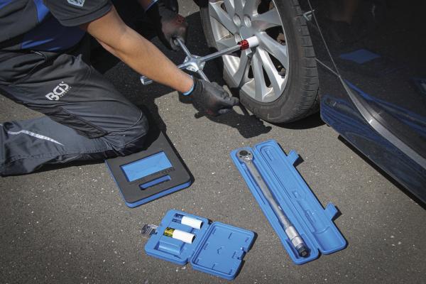 Radwechsel-Service-Satz mit Rangier-Wagenheber 2,5 t | 10-tlg.