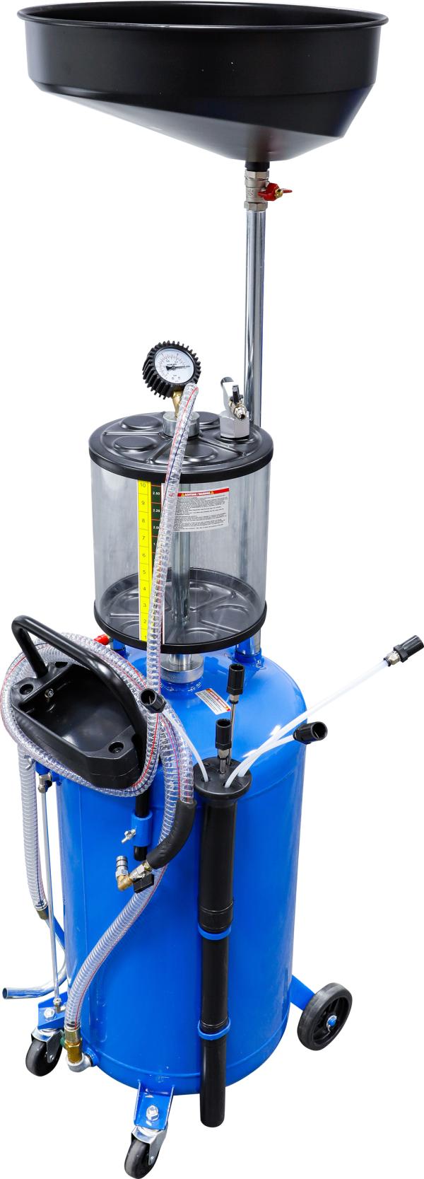 Druckluft-Öl-Absauggerät mit Altöl-Aufnahmebehälter | 80 l