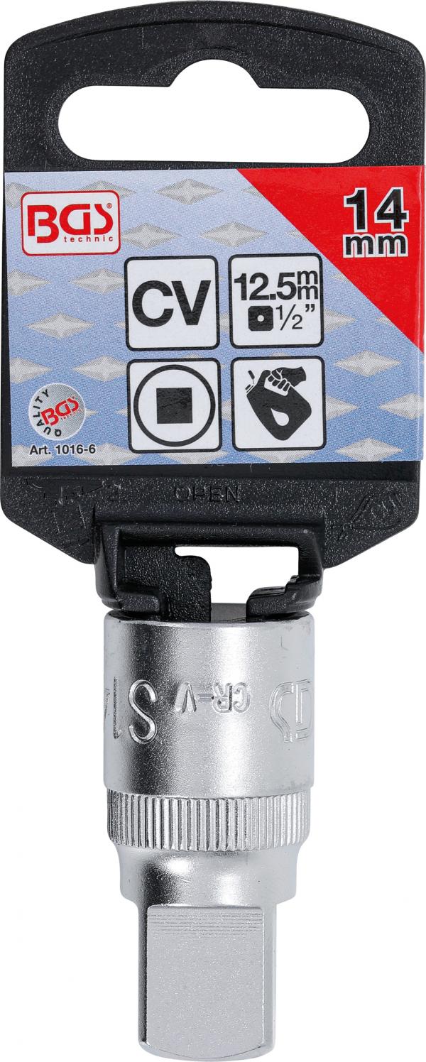 Öldienstschlüssel | Antrieb Innenvierkant 12,5 mm (1/2") | Abtrieb Innenvierkant | 14 mm