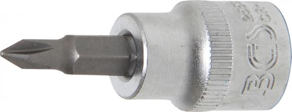 Bit-Einsatz | Antrieb Innenvierkant 10 mm (3/8") | Kreuzschlitz PH1
