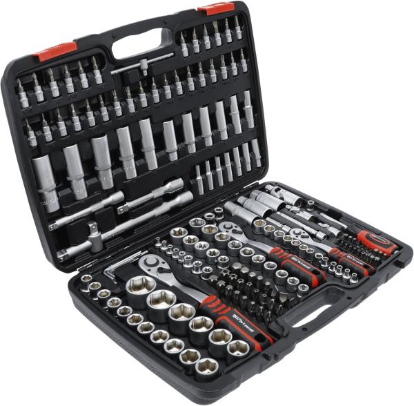 Steckschlüssel-Satz | Antrieb 6,3 mm (1/4") / 10 mm (3/8") / 12,5 mm (1/2") | 172-tlg.