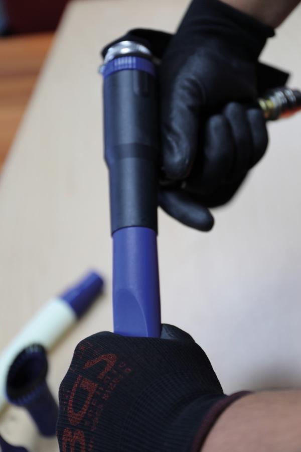 Druckluft-Saug- / Blaspistole | umschaltbar | 9-tlg.