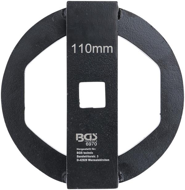 Achsmuttern-/Radkapsel-Schlüssel | für BPW-Achsen | SW 110 mm