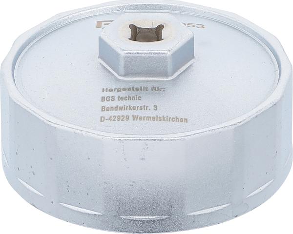 Ölfilterschlüssel | 14-kant | Ø 84,4 mm | für Jeep, Mercedes-Benz, Dodge