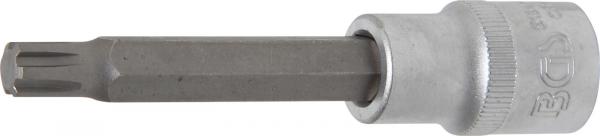 Bit-Einsatz | Länge 100 mm | Antrieb Innenvierkant 12,5 mm (1/2") | Keil-Profil (für RIBE) M9
