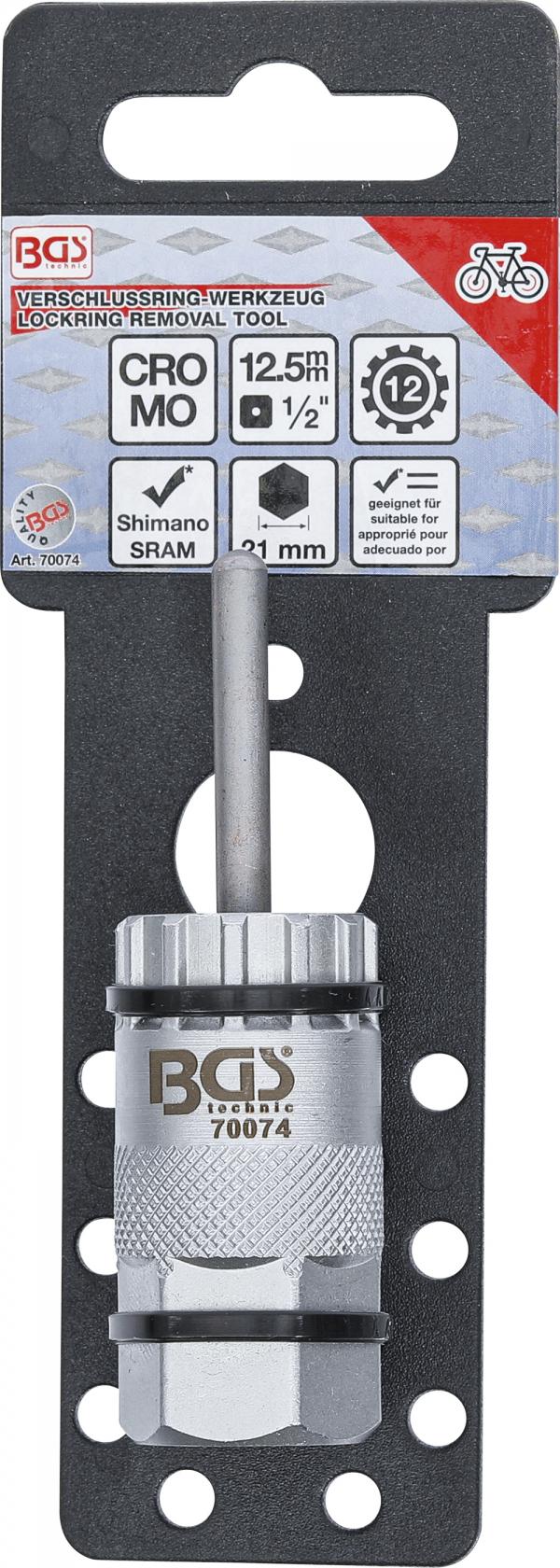 Verschlussring-Einsatz | mit Zentrierstift