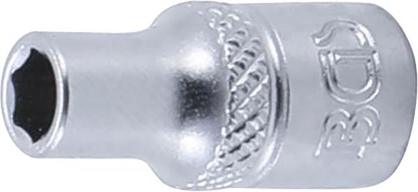 Steckschlüssel-Einsatz Sechskant | Antrieb Innenvierkant 6,3 mm (1/4") | SW 5 mm
